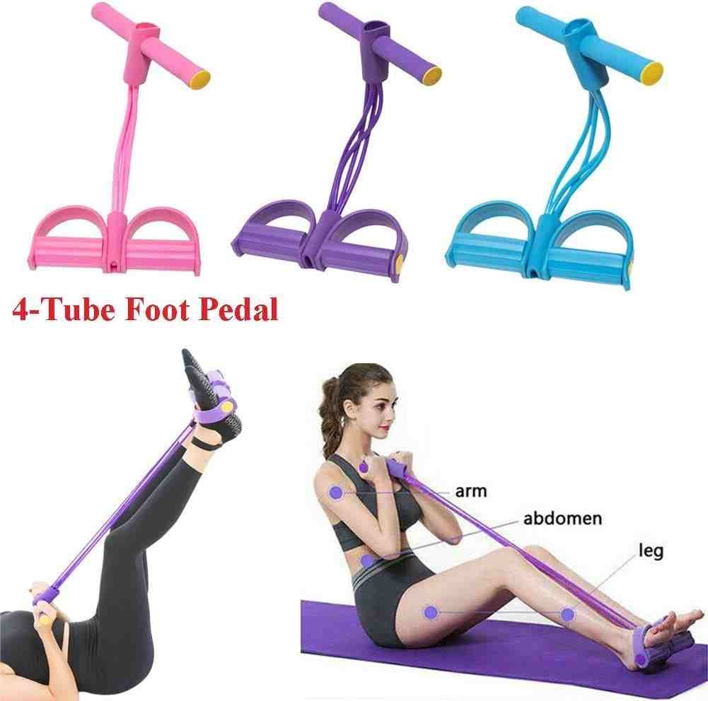 Exercise Pedal Puller Band, Yoga Elastic Pull Rope, Fitness Resistance Band, Sit Up Exercise Equipment